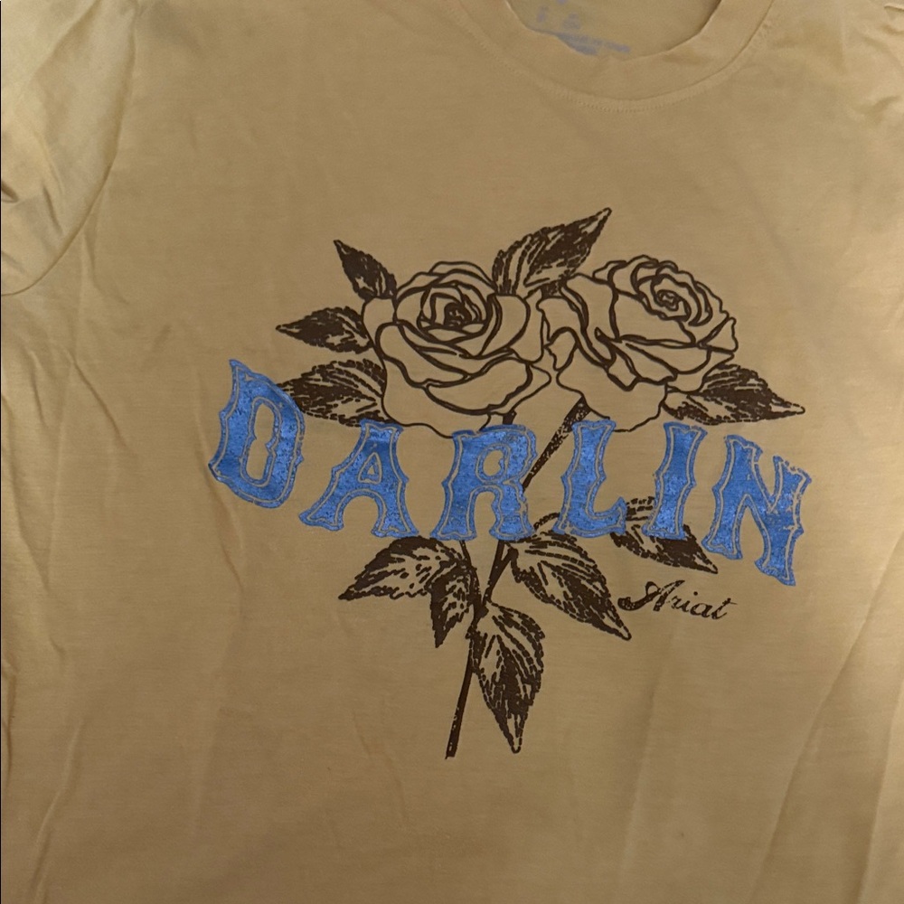 Darling Yellow Graphic T-Shirt - Picture 4 of 5